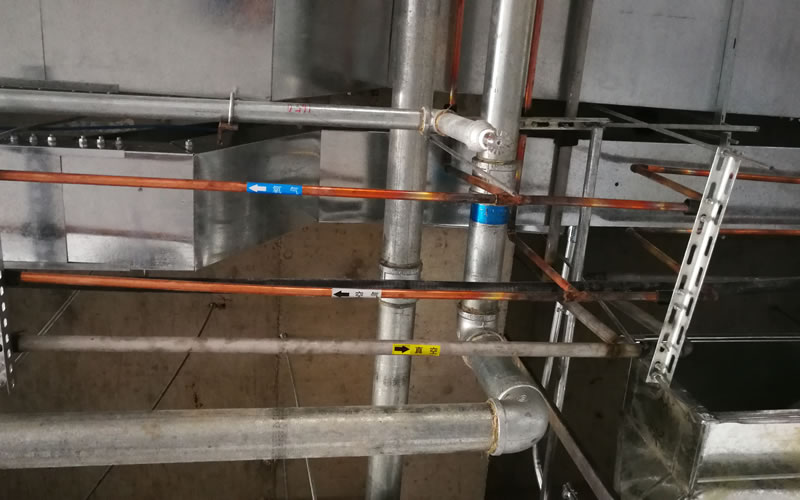 醫(yī)用氣體管道不銹鋼管和紫銅管